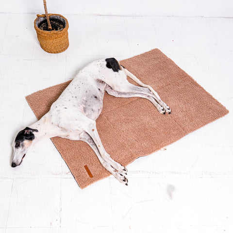 Tapis de voyage "Mia Teddy" beige