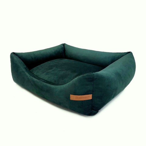 "Frida" lit vert bouteille + matelas
