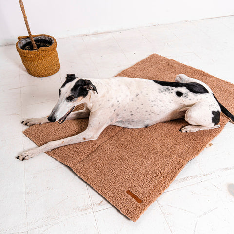 Tapis de voyage "Mia Teddy" beige