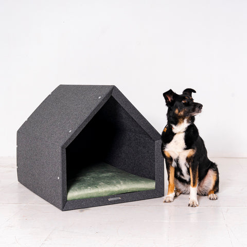 Ensemble "Pethome" niche éco + matelas coloré