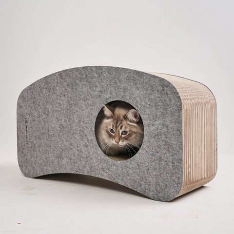 Swing Home griffoir et maison pour chat