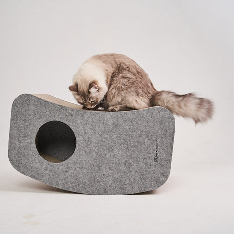 Swing Home griffoir et maison pour chat