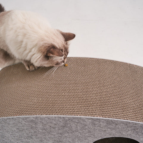 Swing Home griffoir et maison pour chat
